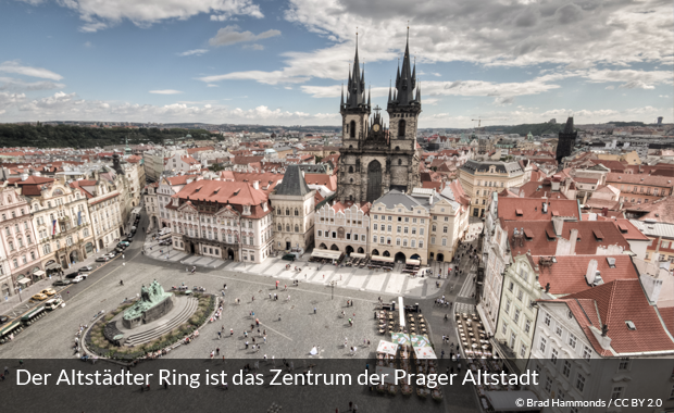 Der Altstädter Ring in Prag