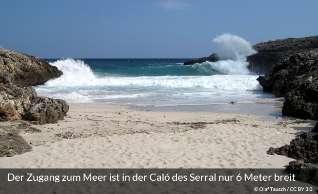 Die Bucht Caló des Serral auf Mallorca