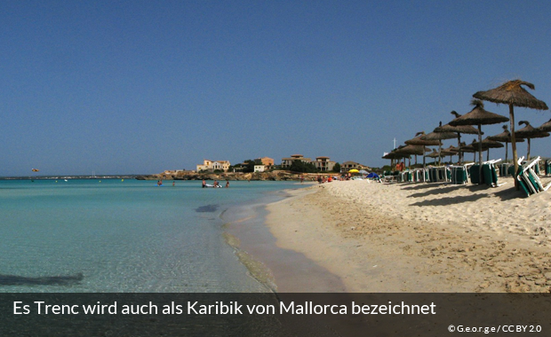 Der Strand Es Trenc auf Mallorca