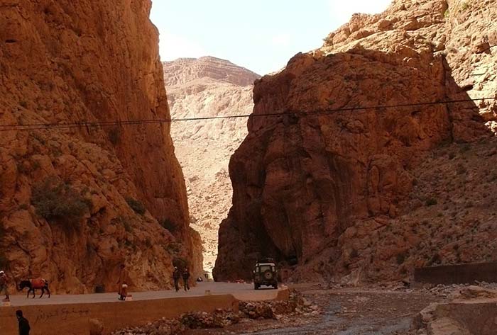 Todra Schlucht in Marokko