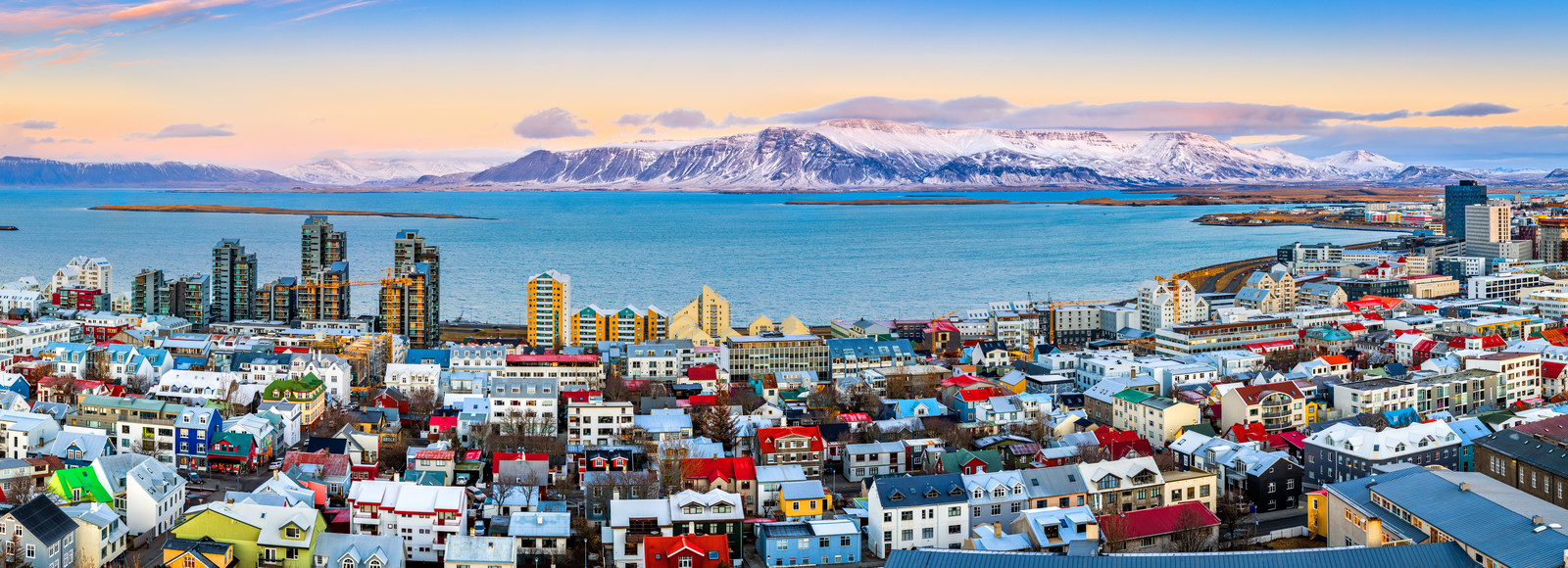 Reykjavik Island Sights/Städte/ Souvenir Neuheit Kühlschrank Magnet