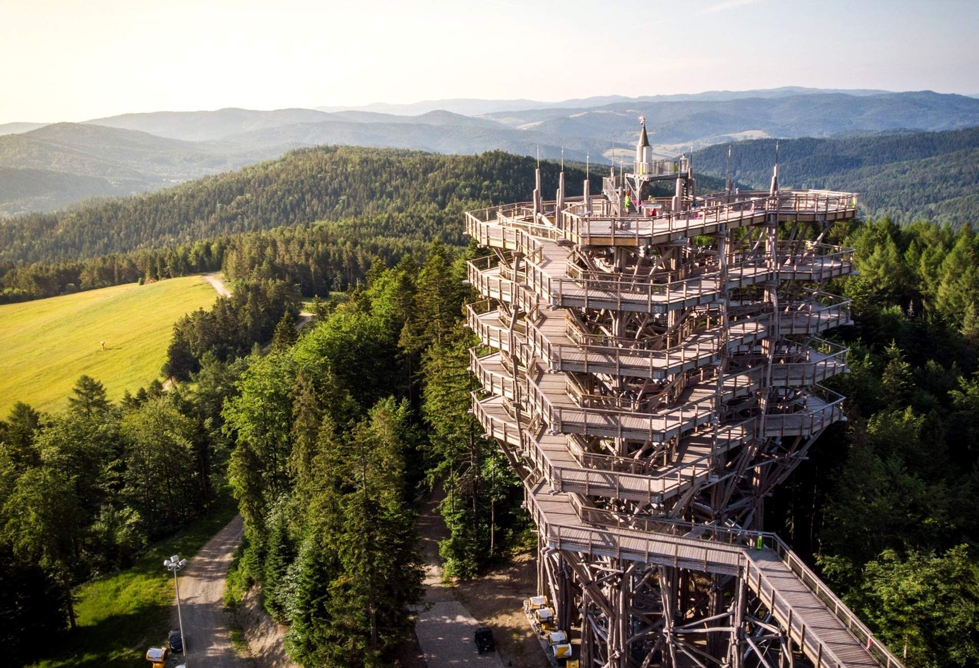 Słotwiny Arena observation tower, Poland