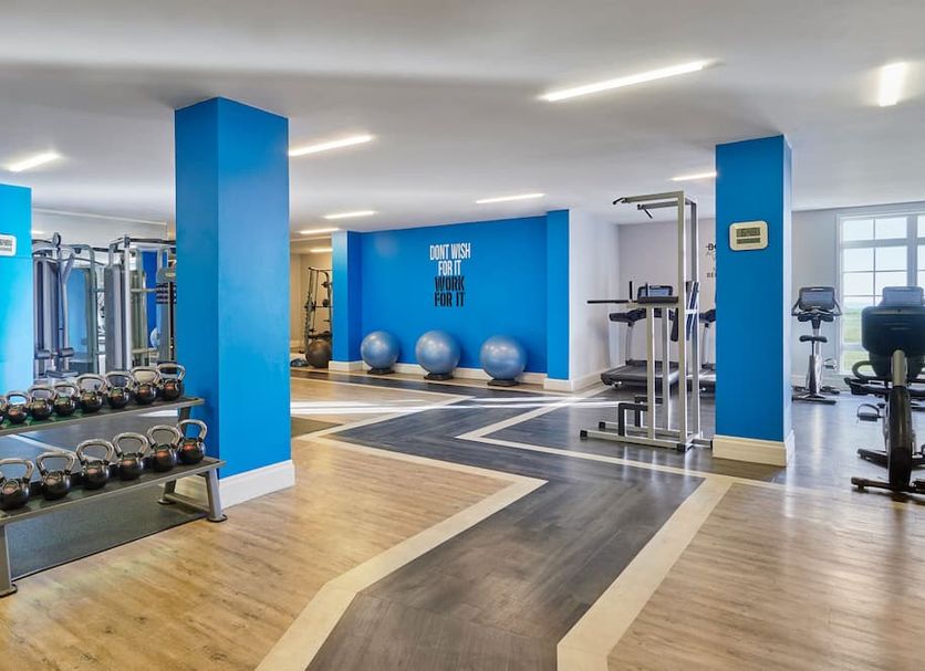 Fitnessbereich Foto