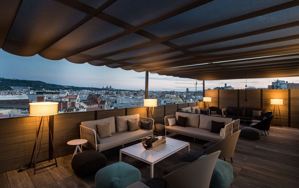 Dachterrasse Foto