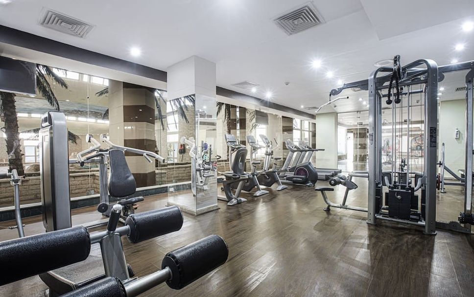 Fitnessbereich Foto