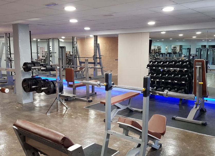 Fitnessbereich Foto