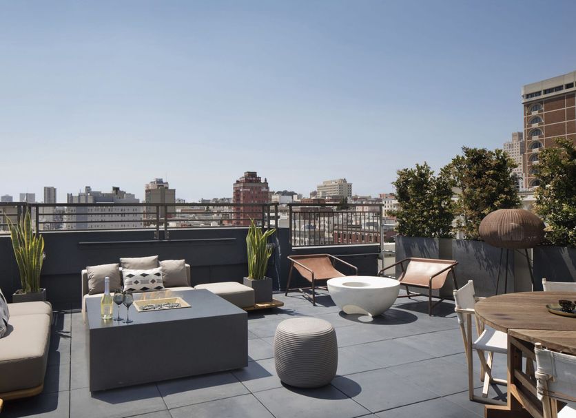Dachterrasse Foto