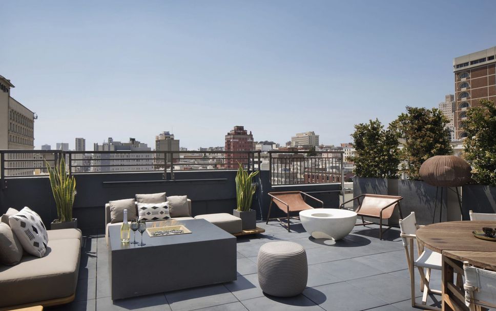 Dachterrasse Foto